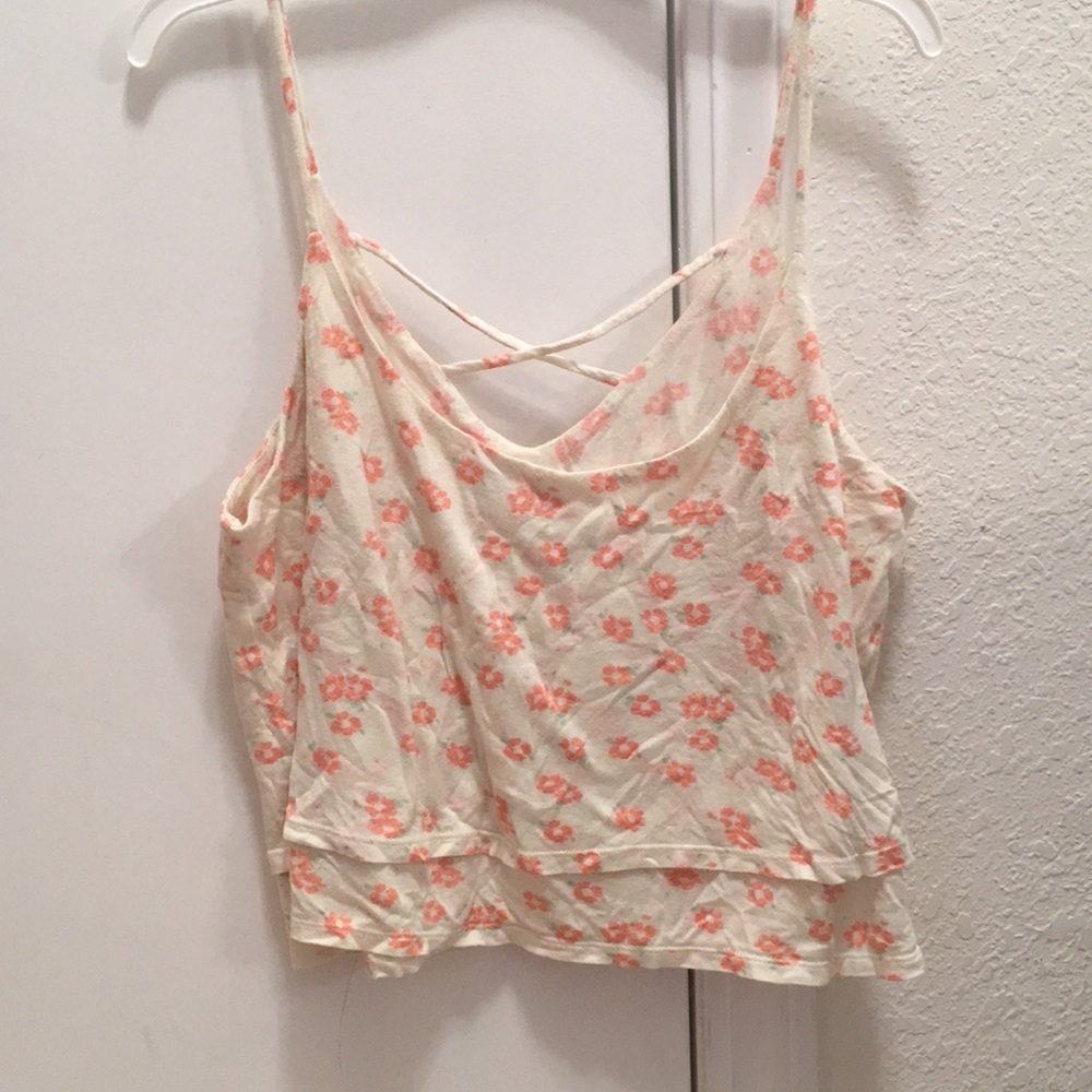 Floral crop top